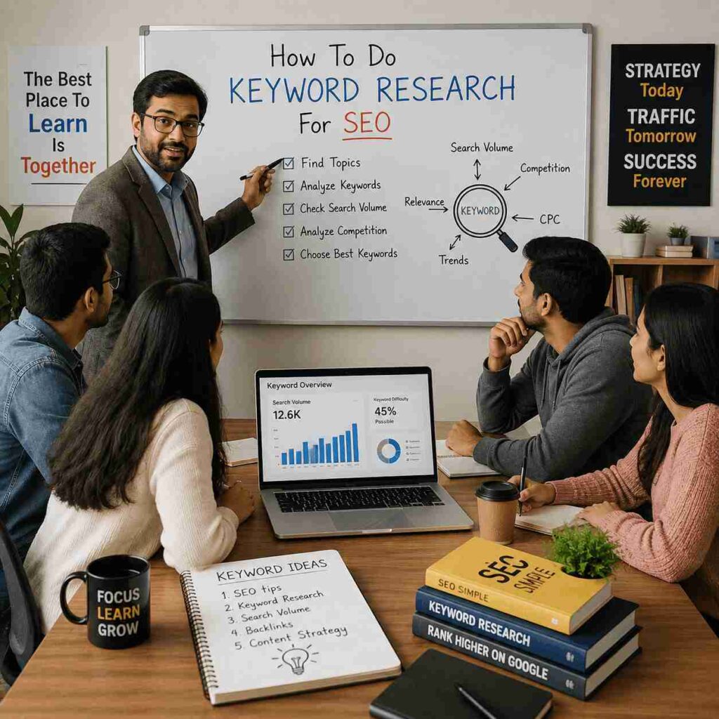 How to do keyword reserach for seo