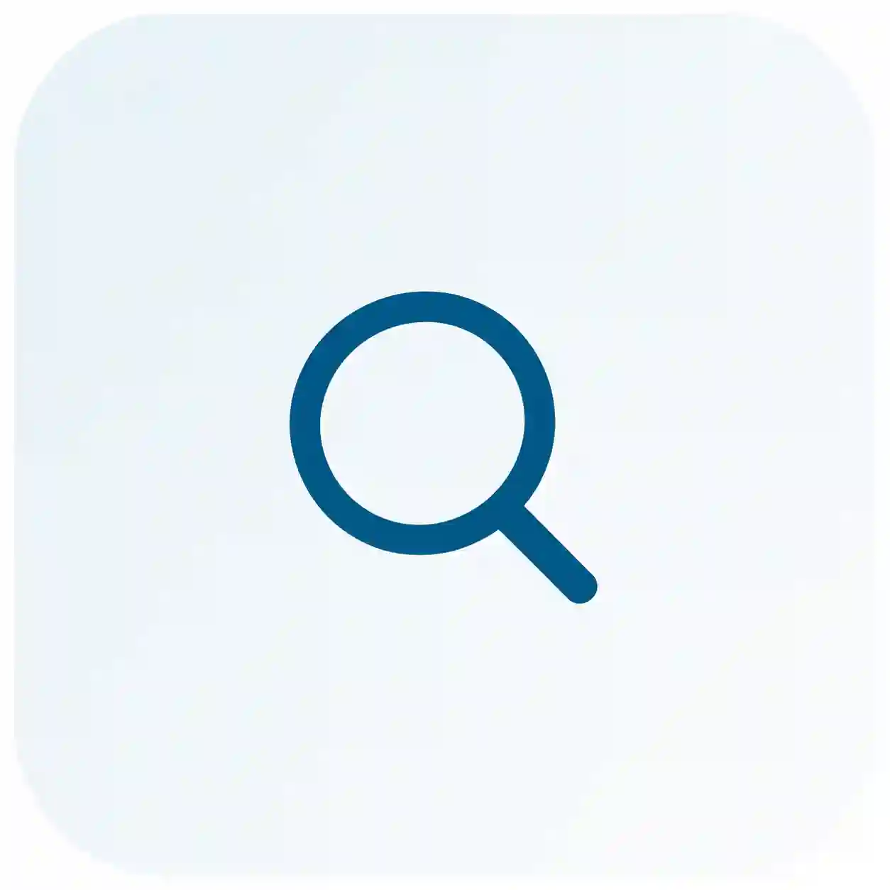 teal search icon